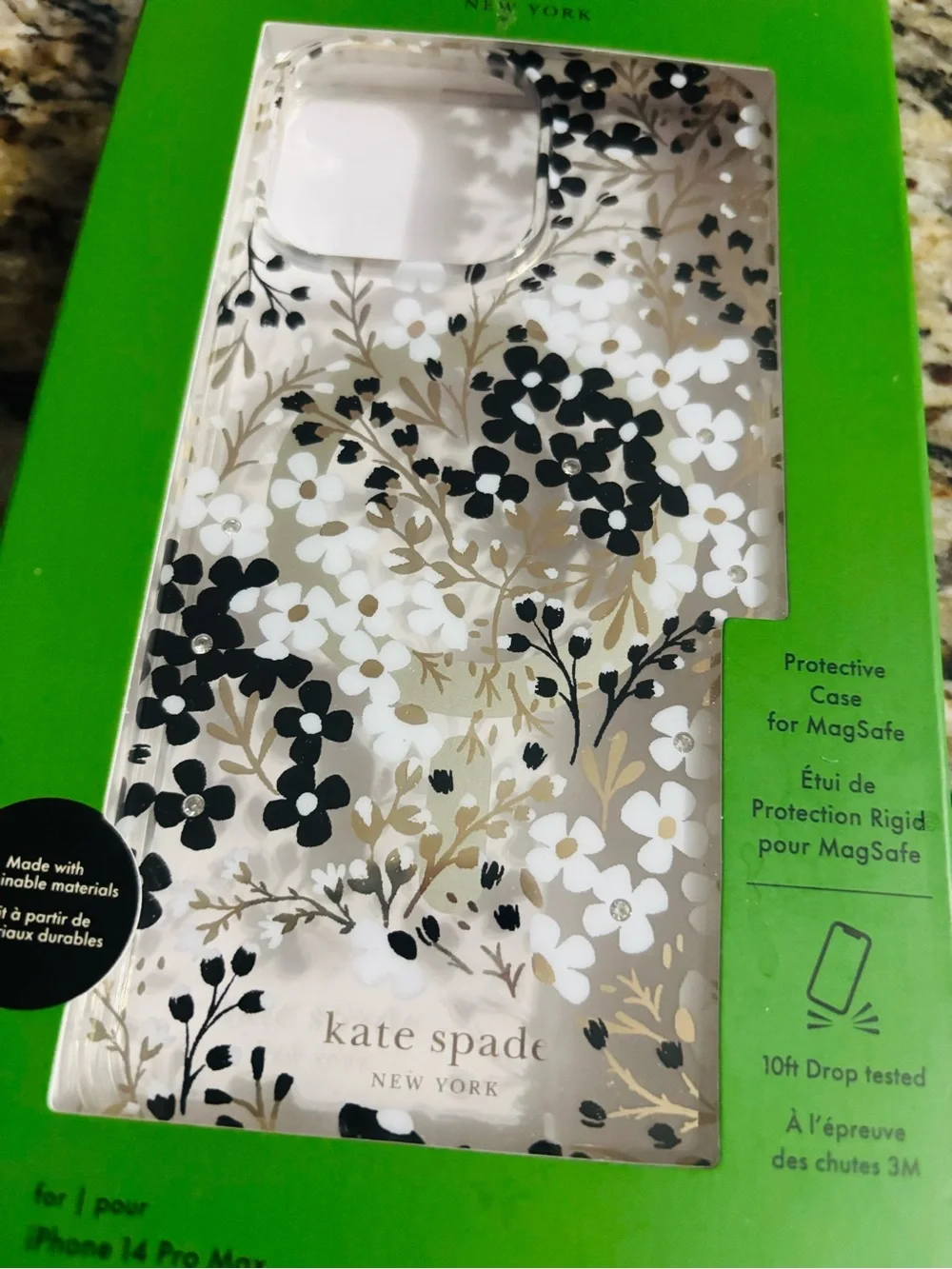 NEW Kate Spade iPhone 14 Pro Max Case with MagSafe